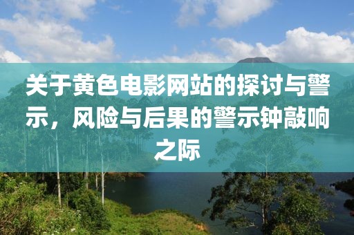 关于黄色电影网站的探讨与警示，风险与后果的警示钟敲响之际