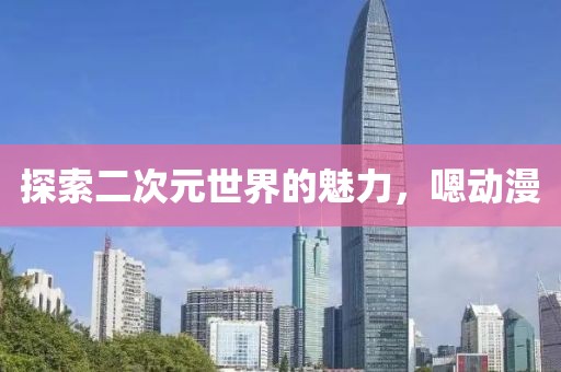探索二次元世界的魅力，嗯动漫