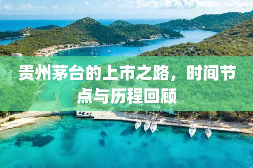 贵州茅台的上市之路，时间节点与历程回顾