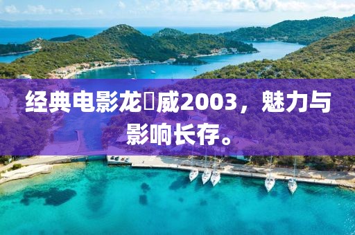 经典电影龙咁威2003，魅力与影响长存。