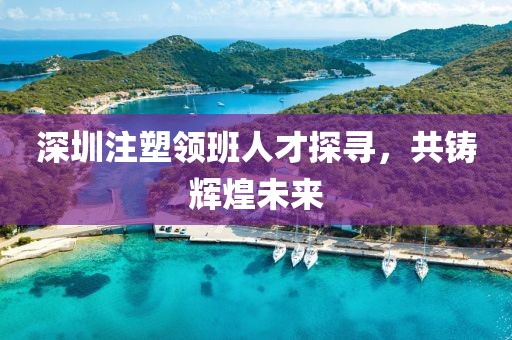 深圳注塑领班人才探寻，共铸辉煌未来