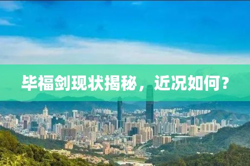 毕福剑现状揭秘，近况如何？