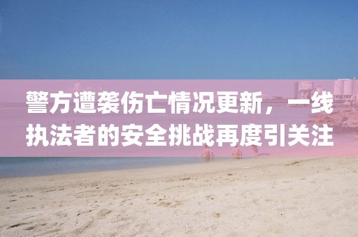 警方遭袭伤亡情况更新，一线执法者的安全挑战再度引关注