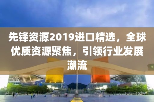 先锋资源2019进口精选，全球优质资源聚焦，引领行业发展潮流