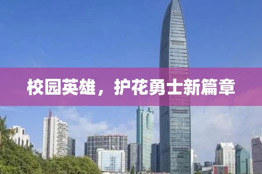 校园英雄,护花勇士新篇章