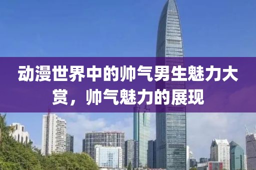 动漫世界中的帅气男生魅力大赏，帅气魅力的展现