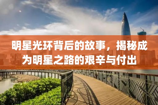 明星光环背后的故事，揭秘成为明星之路的艰辛与付出