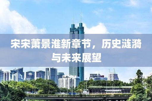 宋宋萧景淮新章节，历史涟漪与未来展望