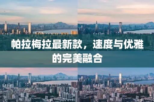 帕拉梅拉最新款，速度与优雅的完美融合