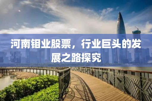 河南钼业股票，行业巨头的发展之路探究