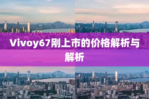 Vivoy67刚上市的价格解析与解析