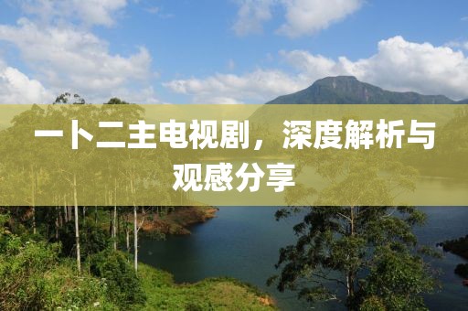 一卜二主电视剧，深度解析与观感分享