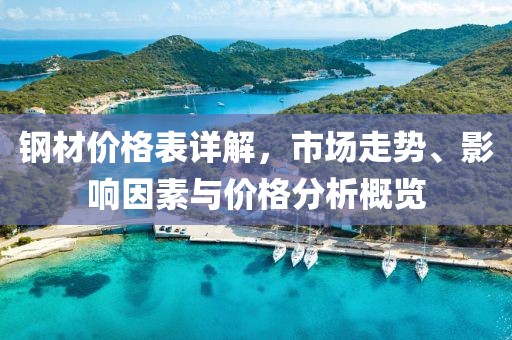 钢材价格表详解,市场走势、影响因素与价格分析概览