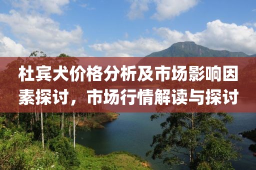 杜宾犬价格分析及市场影响因素探讨，市场行情解读与探讨
