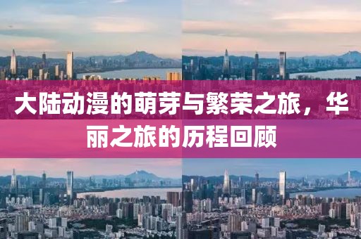 大陆动漫的萌芽与繁荣之旅，华丽之旅的历程回顾