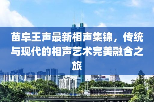 苗阜王声最新相声集锦，传统与现代的相声艺术完美融合之旅
