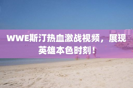 WWE斯汀热血激战视频，展现英雄本色时刻！