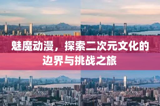 魅魔动漫，探索二次元文化的边界与挑战之旅