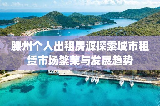 滕州个人出租房源探索城市租赁市场繁荣与发展趋势