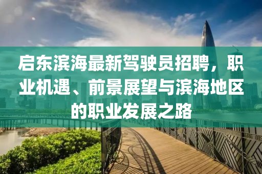 启东滨海最新驾驶员招聘，职业机遇、前景展望与滨海地区的职业发展之路