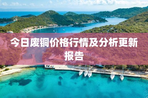 今日废铜价格行情及分析更新报告