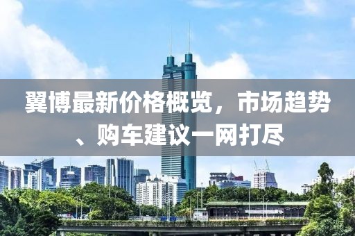 翼博最新价格概览，市场趋势、购车建议一网打尽