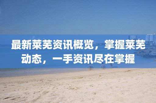 最新莱芜资讯概览，掌握莱芜动态，一手资讯尽在掌握