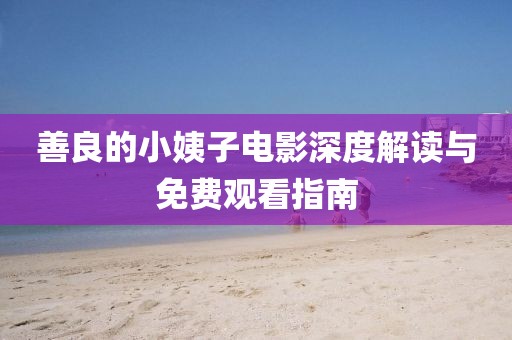 善良的小姨子电影深度解读与免费观看指南