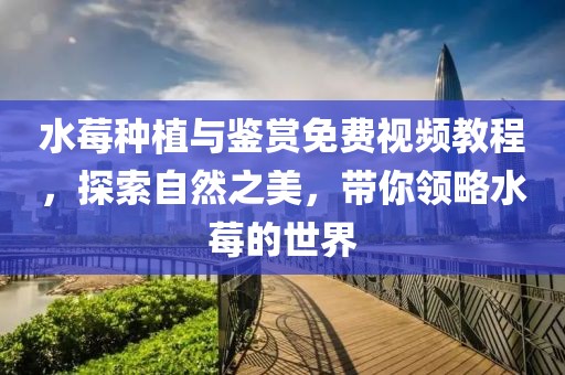 水莓种植与鉴赏免费视频教程，探索自然之美，带你领略水莓的世界
