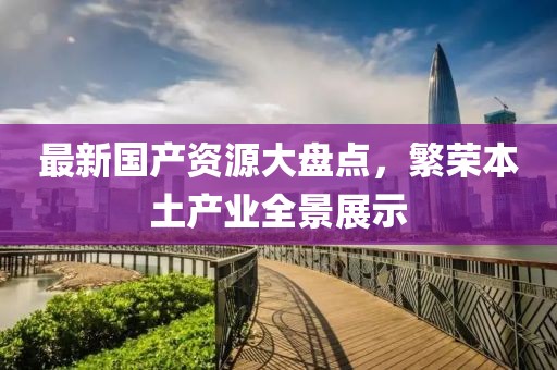 最新国产资源大盘点，繁荣本土产业全景展示