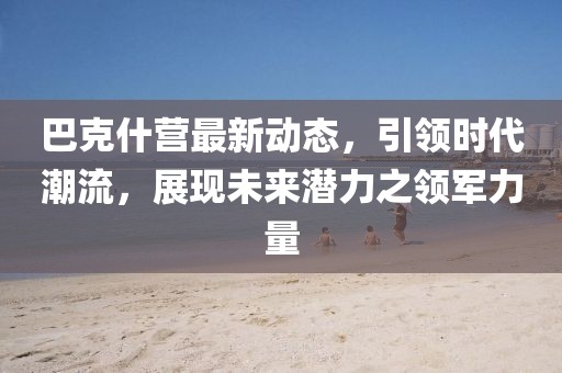 巴克什营最新动态，引领时代潮流，展现未来潜力之领军力量