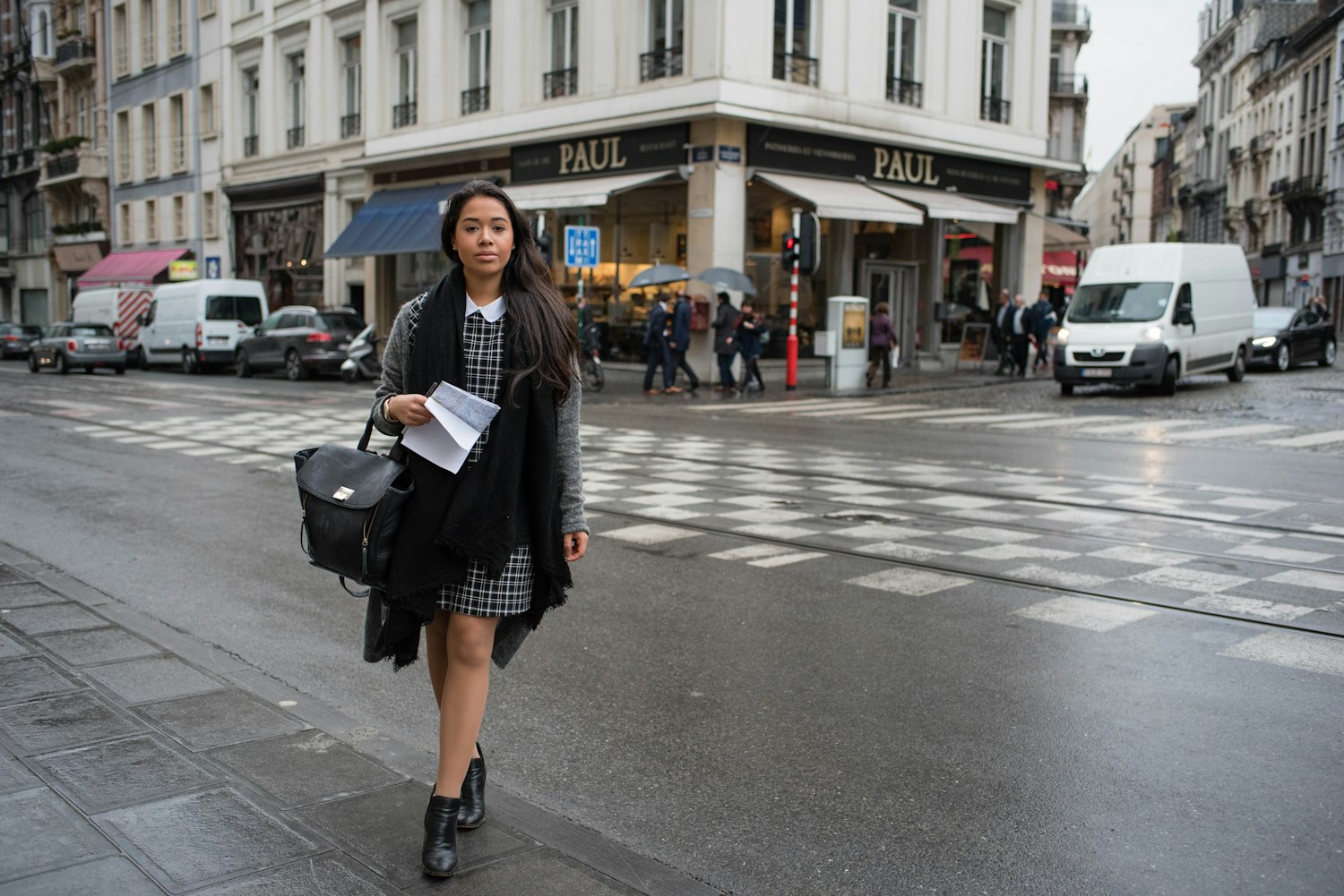 时尚丝袜,街头风采的完美展现与交融的魅力时刻