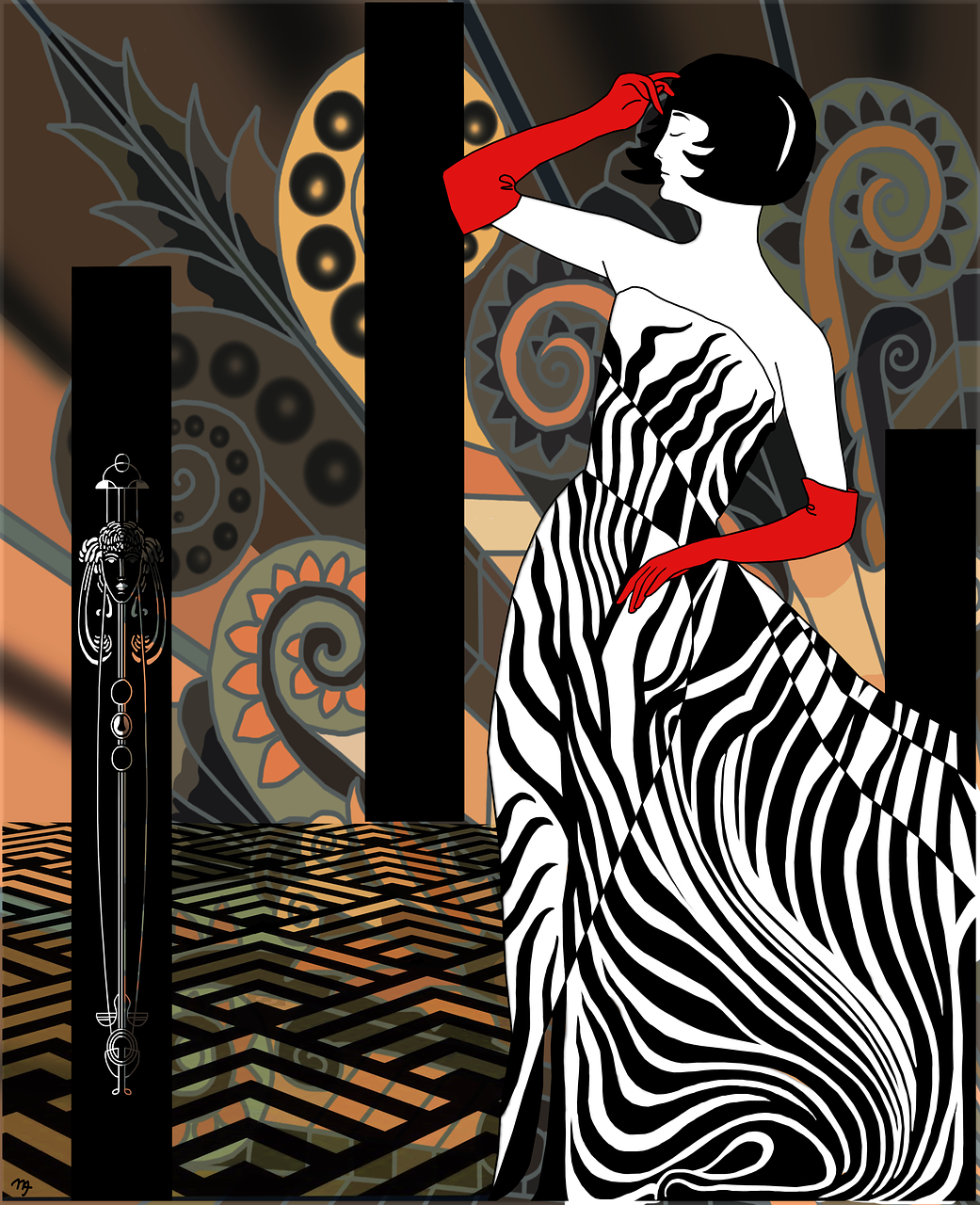 动漫女孩素描的艺术魅力与创作技巧探索